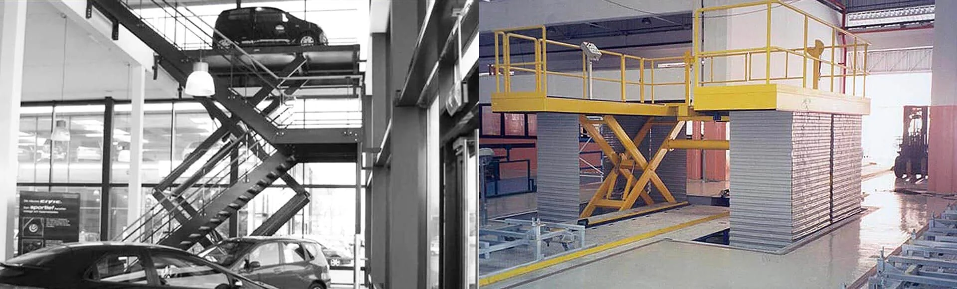 Custom manufactured Scissor Lifts